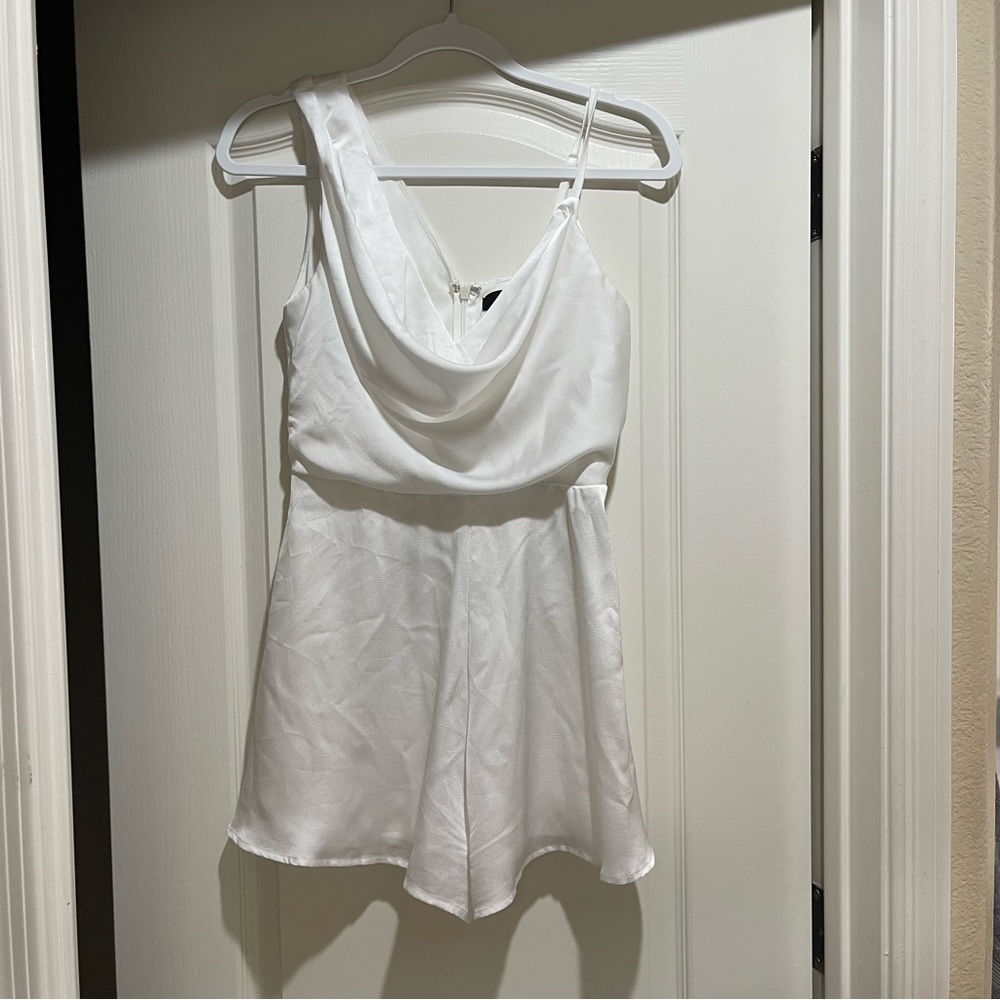 Lulus likely lover cowl neck romper
